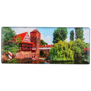 Nürnberg Deluxe - Pegnitz Wappen Henkersteg Altstadt Souvenir Deutschland Brd