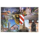 Nürnberg Fotomagnet Foto Magnet Alstadt Hauptmarkt...