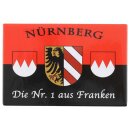 Nürnberg - Die Nr. 1 aus Franken Stadtwappen Deutschland Germany Club