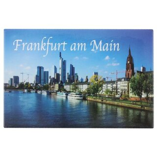 Foto Magnet Frankfurt am Main Fotomagnet Skyline Deutschland Germany Tag