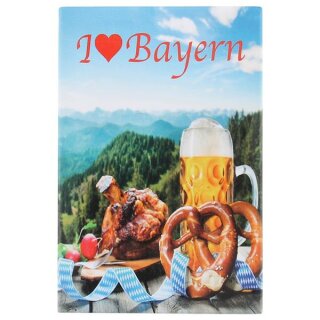 Foto Magnet I Love Bayern Fotomagnet Germany Deutschland Souvenir