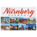 Nürnberg -  Postkarten Magnet Franken Germany...