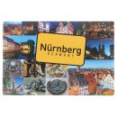 Nürnberg -  Postkarten Fotomagnete Foto Magnet Dürer Bratwurst Altstadt