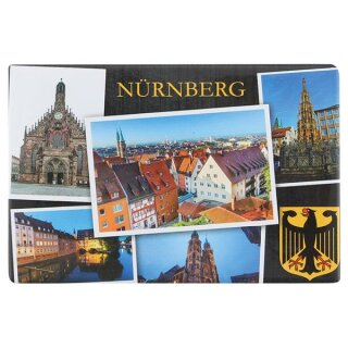 Nürnberg - Frauenkirche - Kaiserburg - Lorenzkirche - Pegnitz - Museumsbrücke