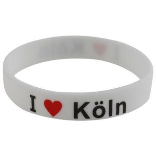 Silikonarmband Silikon Armband I Love Köln Germany Deutschland