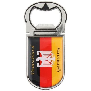 Flaschenöffner Deutschland mit Magnet Öffner Deutschland Germany BIER Öffner BRD