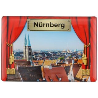 Nürnberg Deluxe Postkarten Foto Design Epoxy Qualität Fotomagnet Magnet
