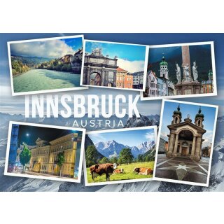 Foto Magnet Fotomagnet Expoxy Deluxe Innsbruck Österreich Austria