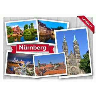 Nürnberg A 6 Postkarte PK1