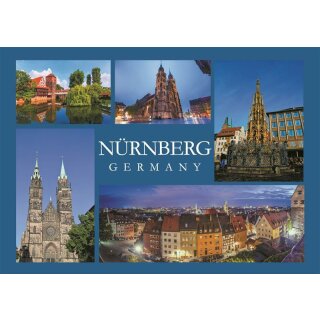 Nürnberg A 6 Postkarte PK20