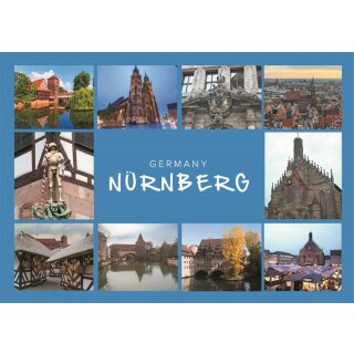 Nürnberg A 6 Postkarte PK23