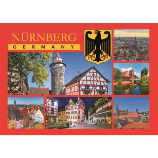Nürnberg A 6 Postkarte PK24