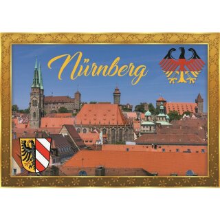 Nürnberg A 6 Postkarte PK25