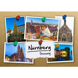 Nürnberg A 6 Postkarte PK26