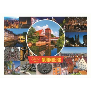Nürnberg A 6 Postkarte PK34