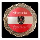 Magnet Metall Teller Österreich Austria inklusive Box