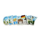 10cm Schriftzug Handbemalt Germany Magnet Deko...