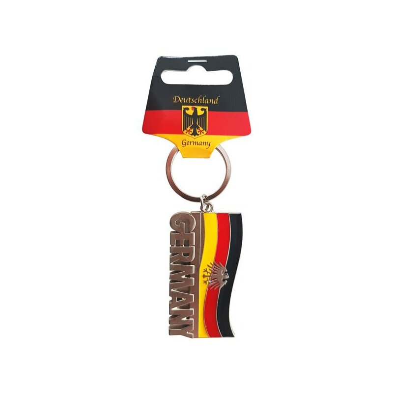 Schlüsselanhänger Keyring Deutschland Germany - SOUVENIR BAUER