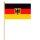 Deutschland mit Adler Stockflagge 30x45 cm