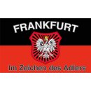 Frankfurt Im Zeichen des Adlers Flagge 150x90 cm ( In der...