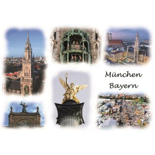 München A 6 Postkarte PKM38_01