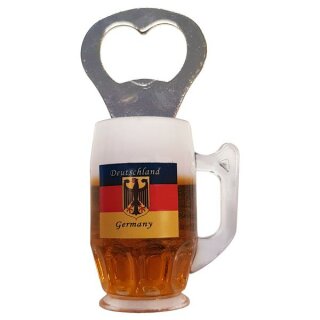 Flaschenöffner Bierkrug Massbier Bier Germany Deutschland  Schwarzer Adler
