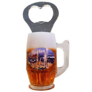Flaschenöffner Bierkrug Massbier Bier München M1