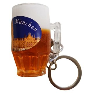 Schlüsselanhänger Bierkrug Massbier Bier München M3