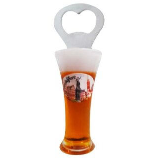Flaschenöffner Weizen Bierkrug Massbier Bier Frankfurt F8