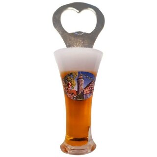 Flaschenöffner Weizen Bierkrug Massbier Bier Nürnberg N5