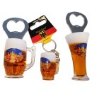 3 er Set Bierkrug Bieröffner Öffner...