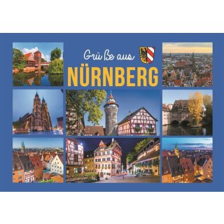 Nürnberg XL Postkarte PK33_XLP