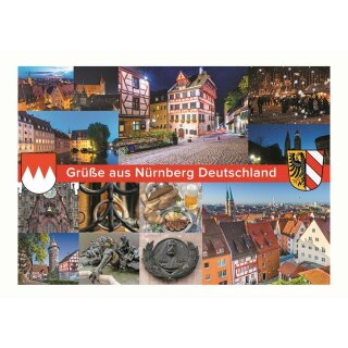 Nürnberg XL Postkarte PK38_01_XLP