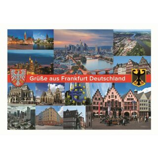 Frankfurt am Main XL Postkarte PKKF39_XLP