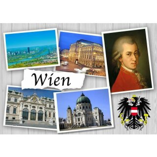 Wien A 6 Postkarte PKW7