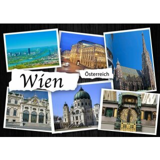 Wien A 6 Postkarte PKW63
