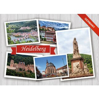 Heidelberg A 6 Postkarte PK1_HEID1