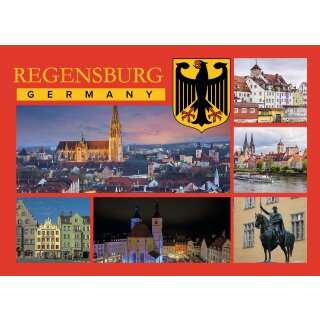 Regensburg A 6 Postkarte PK24_REGEN