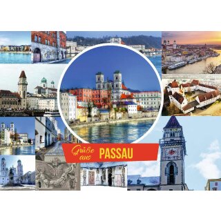 Passau A 6 Postkarte PK34_PASS