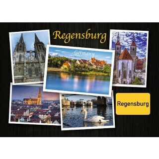 Regensburg XL Postkarte PK4_REGEN_XLP