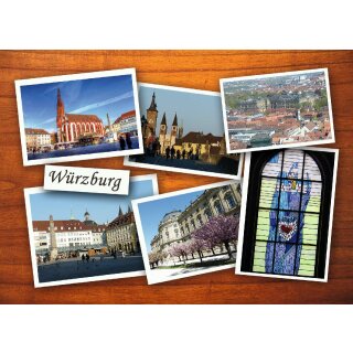 Würzburg XL Postkarte PK3_WUE_XLP