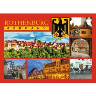Rothenburg  XL Postkarte PK24_ROTHEN_XLP
