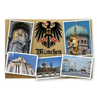 Fotomagnet Magnet Souvenir Magnet - München Germany