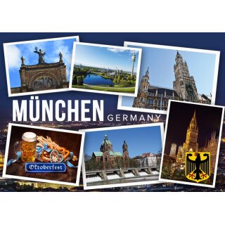 Fotomagnet Magnet Souvenir Magnet - München Germany Oktoberfest