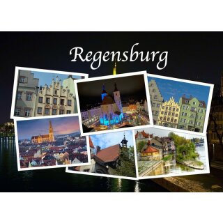 Fotomagnet Foto Magnet Regensburg TOPS000169