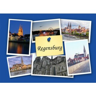 Fotomagnet Foto Magnet Regensburg TOPS000170