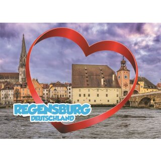 Fotomagnet Foto Magnet Regensburg TOPS000176