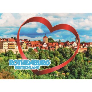Fotomagnet Foto Magnet Rothenburg TOPS000191
