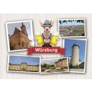 Fotomagnet Foto Magnet Würzburg TOPS000193