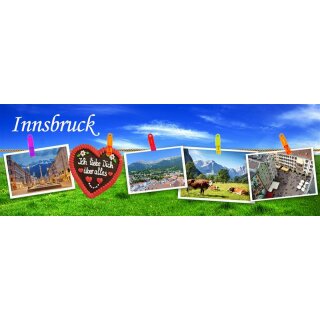 Langes Innsbruck Postkarten Fotomagnet Foto Magnet Top-3